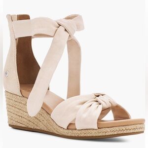 UGG Yarrow Espadrille Wedge Sandal ~size 8.5